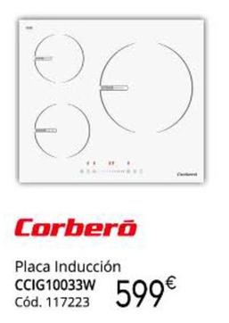 Oferta de Corberó - Placa Inducción por 599€ en Conforama