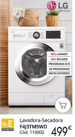 Oferta de Lg - Lavadora-secadora por 499€ en Conforama
