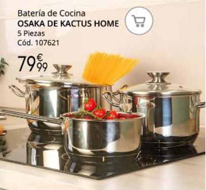 Oferta de Osaka De Kactus Home - Batería De Cocina por 79,99€ en Conforama