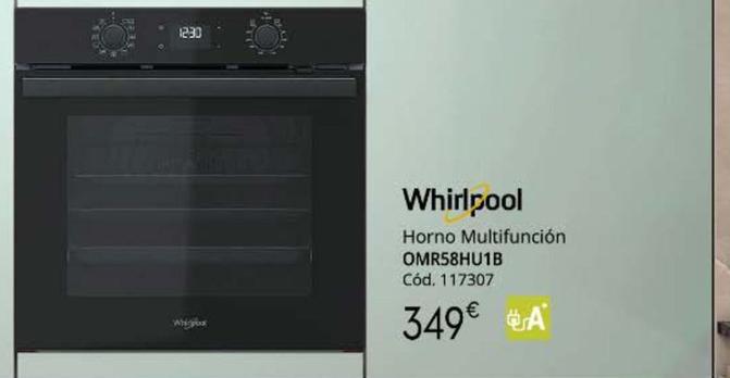 Oferta de Whirlpool - Horno Multifunción por 349€ en Conforama