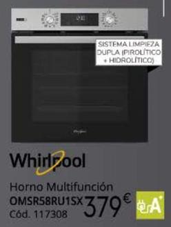 Oferta de Whirlpool - Horno Multifunción por 379€ en Conforama