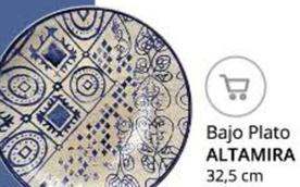 Oferta de Bajo Plato Altamira por 7,99€ en Conforama