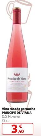 Oferta de Príncipe De Viana - Vino Rosado Garnacha por 3,4€ en Alcampo