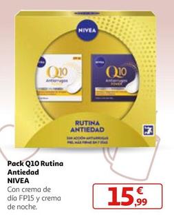 Oferta de Nivea - Pack Q10 Rutina Antiedad por 15,99€ en Alcampo