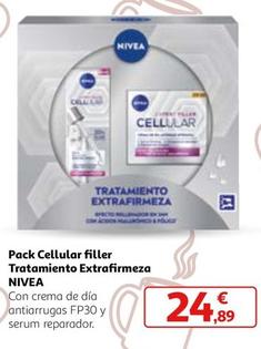 Oferta de Nivea - Pack Cellular Filler Tratamiento Extrafirmeza por 24,89€ en Alcampo