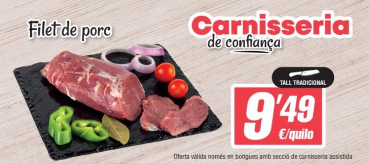 Oferta de Spar - Filet De Porc por 9,49€ en SPAR Fragadis