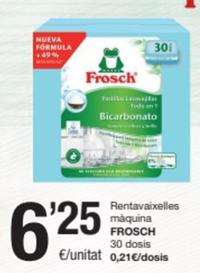 Oferta de Frosch - Rentavaixelles Màquina por 6,25€ en SPAR Fragadis