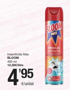 Oferta de Bloom - Insecticida Max por 4,95€ en SPAR Fragadis