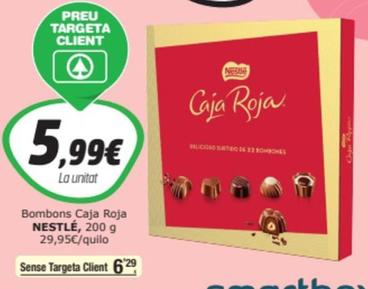Oferta de Nestlé - Bombons Caja Roja por 5,99€ en SPAR Fragadis