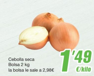 Oferta de Spar - Cebolla Seca por 1,49€ en SPAR Fragadis