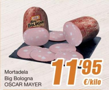 Oferta de Oscar Mayer - Mortadela Big Bologna por 11,95€ en SPAR Fragadis