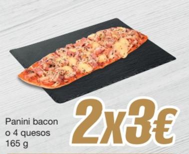 Oferta de Spar - Panini Bacon / 4 Quesos por 3€ en SPAR Fragadis