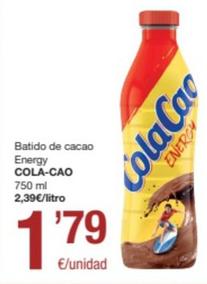 Oferta de Cola Cao - Batido De Cacao Energy por 1,79€ en SPAR Fragadis