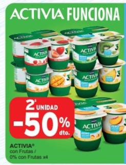 Oferta de Danone - Activia Con Frutas / 0% Con Frutas en SPAR Fragadis