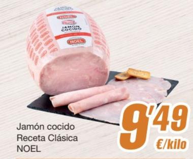 Oferta de Jamón cocido por 9,49€ en SPAR Fragadis
