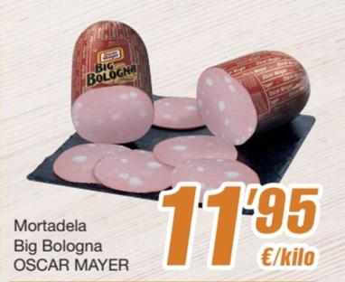 Oferta de Oscar Mayer - Mortadela Big Bologna por 11,95€ en SPAR Fragadis