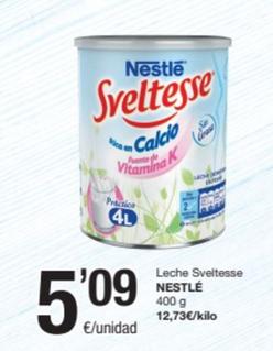Oferta de Nestlé - Leche Sveltesse por 5,09€ en SPAR Fragadis