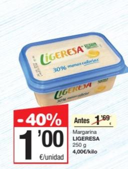 Oferta de Ligeresa - Margarina por 1€ en SPAR Fragadis