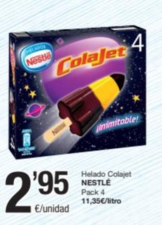 Oferta de Nestlé - Helado Colajet por 2,95€ en SPAR Fragadis