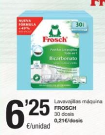 Oferta de Frosch - Lavavajillas Máquina por 6,25€ en SPAR Fragadis