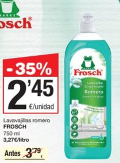 Oferta de Frosch - Lavavajillas Romero por 2,45€ en SPAR Fragadis