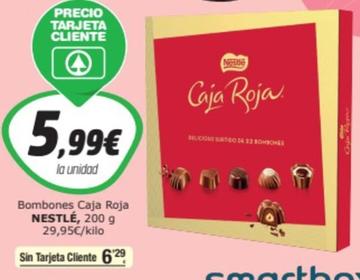 Oferta de Nestlé - Bombones Caja Roja por 5,99€ en SPAR Fragadis