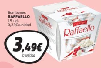 Oferta de Raffaello - Bombones por 3,49€ en SPAR Fragadis