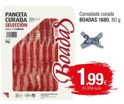 Oferta de Boadas - Cansalada Curada por 1,99€ en Condis