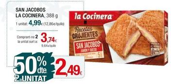 Oferta de La Cocinera - San Jacobos por 4,99€ en Condis