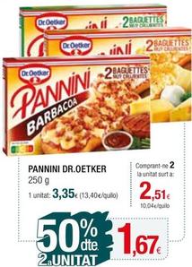 Oferta de Dr Oetker - Pannini por 3,35€ en Condis