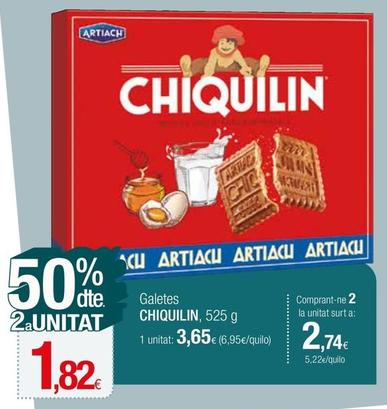 Oferta de Chiquilín - Galetes por 3,65€ en Condis