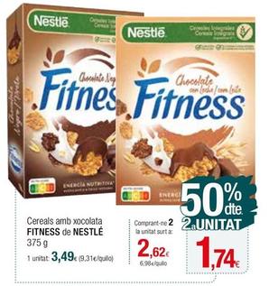 Oferta de Nestlé - Cereals Amb Xocolata Fitness por 3,49€ en Condis