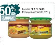 Oferta de Old El Paso - Salsa Formatge I Guacamole en Condis
