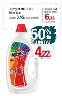 Oferta de Micolor - Detergent por 8,45€ en Condis
