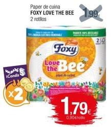 Oferta de Foxy - Paper De Cuina Love The Bee por 1,79€ en Condis