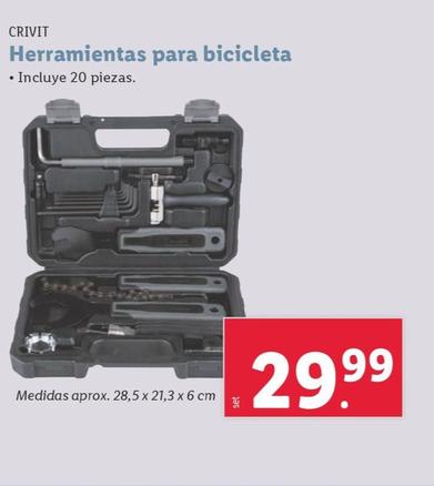 Oferta de Crivit - Herramientas Para Bicicleta por 29,99€ en Lidl