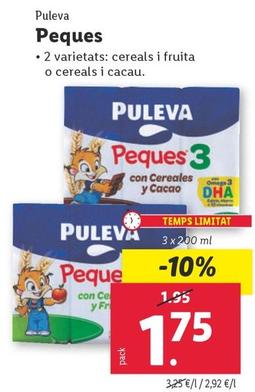 Oferta de Puleva - Peques por 1,75€ en Lidl