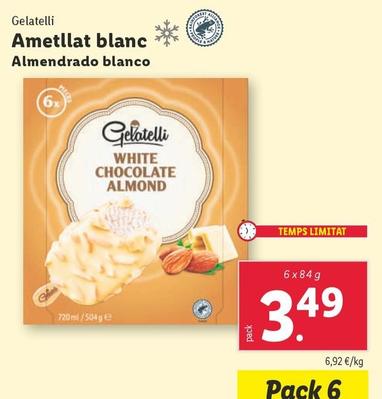 Oferta de Gelatelli - Almendrado Blanco por 3,49€ en Lidl