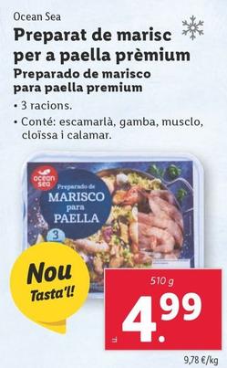 Oferta de Ocean Sea - Preparado De Marisco Para Paella Premium por 4,99€ en Lidl