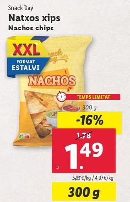 Oferta de Snack Day - Nachos Chips por 1,49€ en Lidl