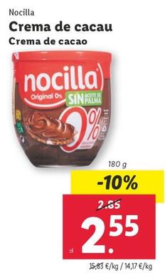 Oferta de Nocilla - Crema De Cacao por 2,55€ en Lidl