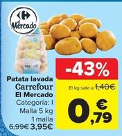 Oferta de Patatas por 0,79€ en Carrefour Market