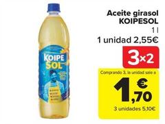 Oferta de Aceite de girasol por 1,7€ en Carrefour Market