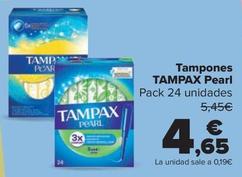 Oferta de Tampones por 4,65€ en Carrefour Market