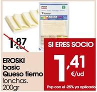 Oferta de Eroski - Queso Tierno por 1,41€ en Eroski
