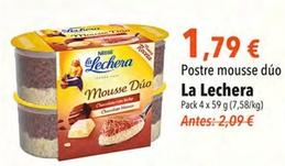 Oferta de La Lechera - Postre Mousse Dúo por 1,79€ en Aristocrazy