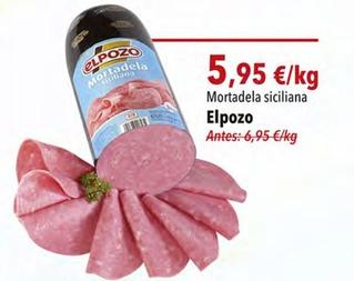 Oferta de Elpozo - Mortadela Siciliana por 5,95€ en Aristocrazy