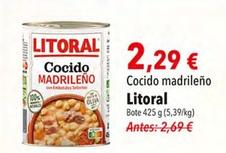 Oferta de Litoral - Cocido Madrileno por 2,29€ en SPAR