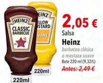 Oferta de Heinz - Salsas por 2,05€ en SPAR