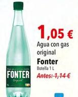 Oferta de Fonter - Agua Con Gas Original por 1,05€ en SPAR